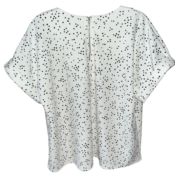 🧚 Melloday Zip Back Confetti Blouse - Picture 4 of 5